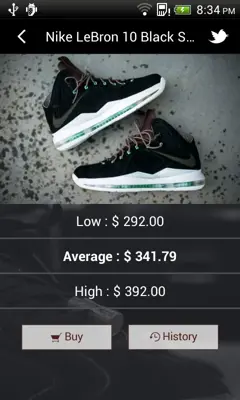 ShoeFAX android App screenshot 1